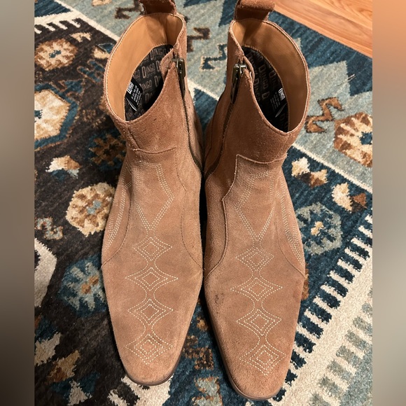 Dingo Suede Western Boots - Size 12 - Picture 1 of 9
